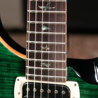 PRS SE Paul's Guitar Solidbody Electric Guitar - Teal Black with Gig Bag image 9