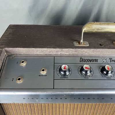 Gibson GA-8T Discoverer Tremolo Tube Amp Serviced 1964 image 2