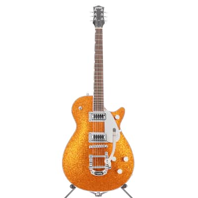 Gretsch G5230T Electromatic Sparkle Jet FT Single-Cut with Bigsby, Laurel Fingerboard, Gold Sparkle (SR) (80306) image 5