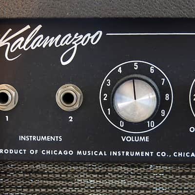 Kalamazoo Model 2 Black with Tremolo image 3