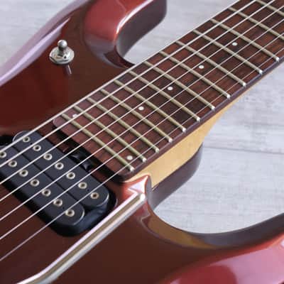 2009 Ernie Ball Music Man JP7 John Petrucci 7-String w/Piezo (Cabernet Pearl) image 6
