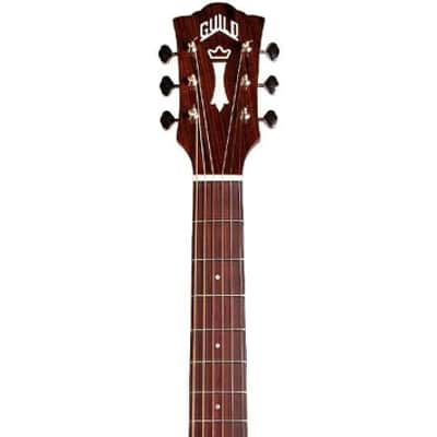 Guild OM-120 Acoustic Guitar, Natural image 5