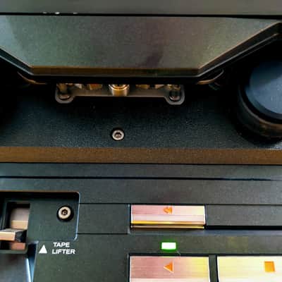TEAC X-2000R 1/4", 4 track - [SUPERB!!] - Refurbished ($400!), with takeup reel, original NAB hubs, extra 10.5" reel image 13