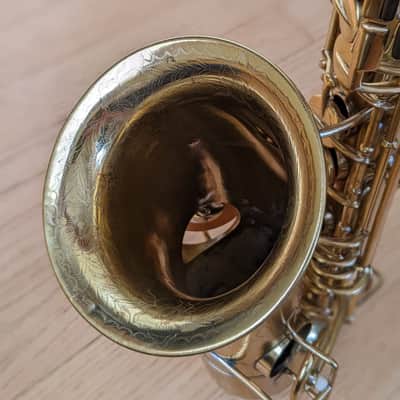 Buffet Crampon Evette Schaeffer Alto Saxophone 18 & 20 Paris France 1913 Extra Engraving image 15