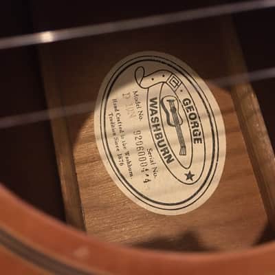 Washburn D10-N 1990 Natural image 2