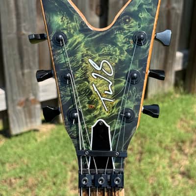 TW Smith Guitars TK-6 2026 - Green burst image 14