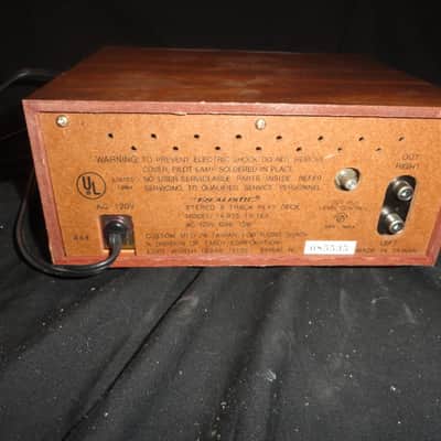 Vintage Realistic Stereo 8 Track Player Deck 14-935 TR-169 WORKING CLEAN image 3