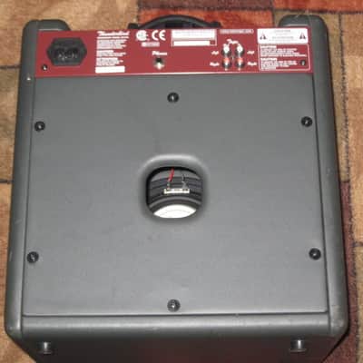 lightly used (less than light average wear) Behringer BX108 Thunderbird 1x8 Bass Combo Amp (Practice Bass Combo Amp) with power cord & copy of Owner's Manual (NOT a tube amp) image 16
