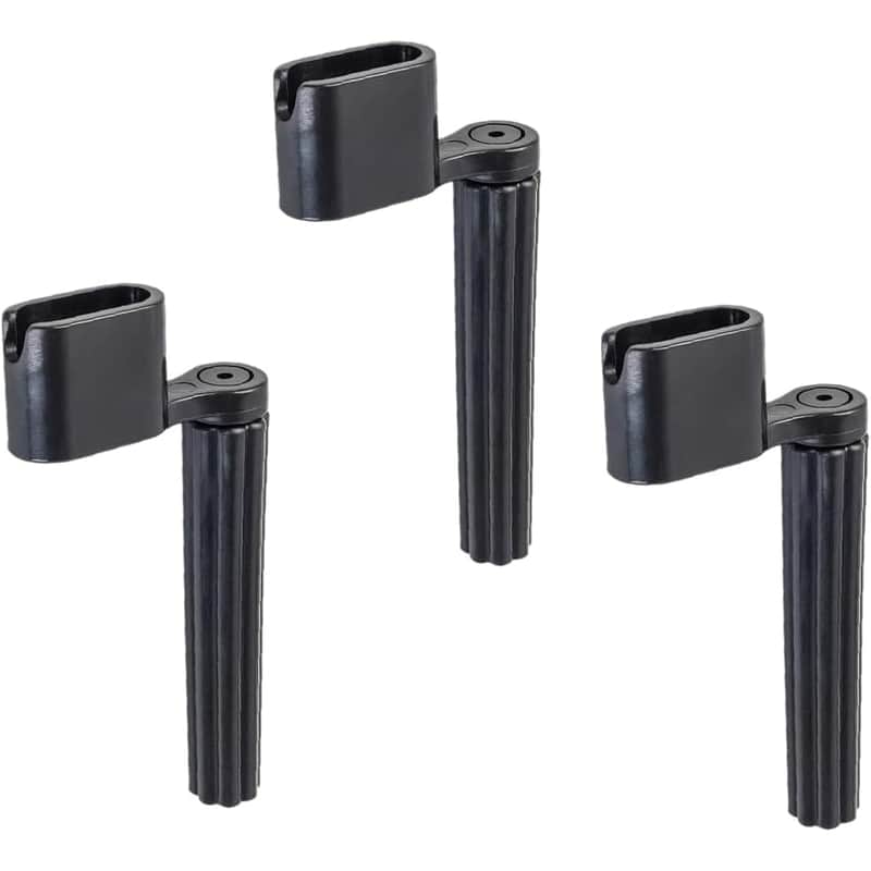 3 Pcs Guitar String Winder, Guitar Peg Puller, Peg Bridge Pin Tool, Guitar Maintenance Tool, Black image 1