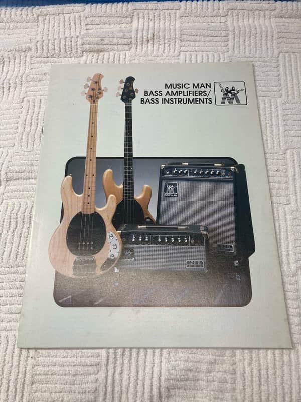 1982 Music Man Bass Amplifiers & Bass Instruments Catalog image 1