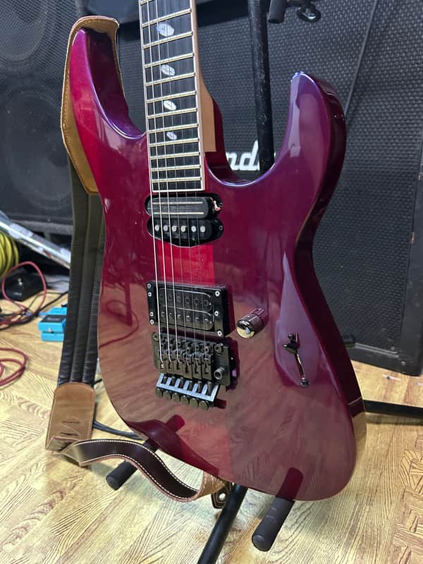 Caparison Dellinger Prominence MF 2019 - Present - Transparent Spectrum Red image 1