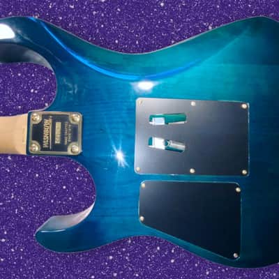 ⚠️ 1993 Washburn USA MG-70 Teal Flame! SSH PUs! Excellent Condition! ⚠️ image 9