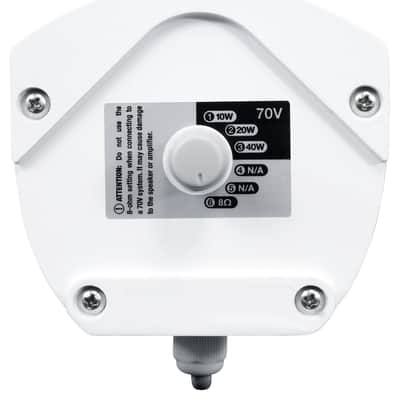 (4) Rockville WET ARRAY 4 White Line Array Speakers For church/School/Auditorium image 7