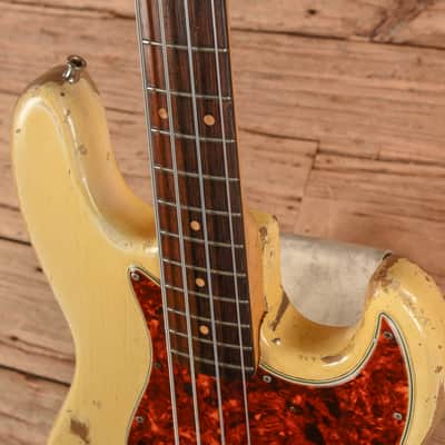 Fender Jazz Bass Olympic White 1964 - John Oates image 9