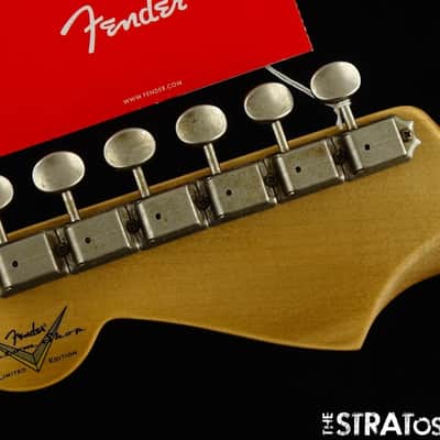 Fender USA Custom Shop 1955 Relic Stratocaster NECK + TUNERS Strat Maple 55 image 6