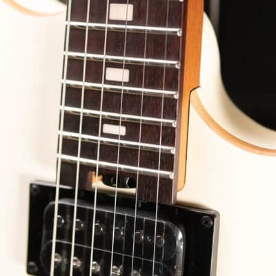 EVH SA-126 Standard Semi-Hollow Electric Guitar - Satin Vintage White image 9