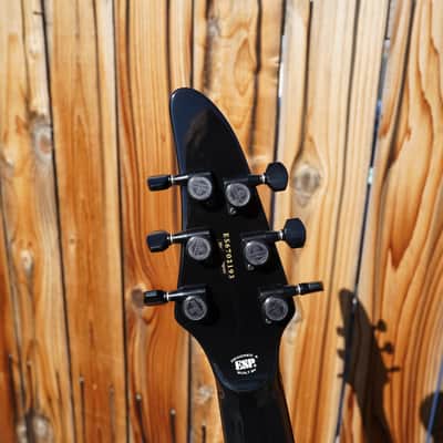 ESP E-II Horizon FR - Black Natural Burst 6-String Electric Guitar w/ Case image 5
