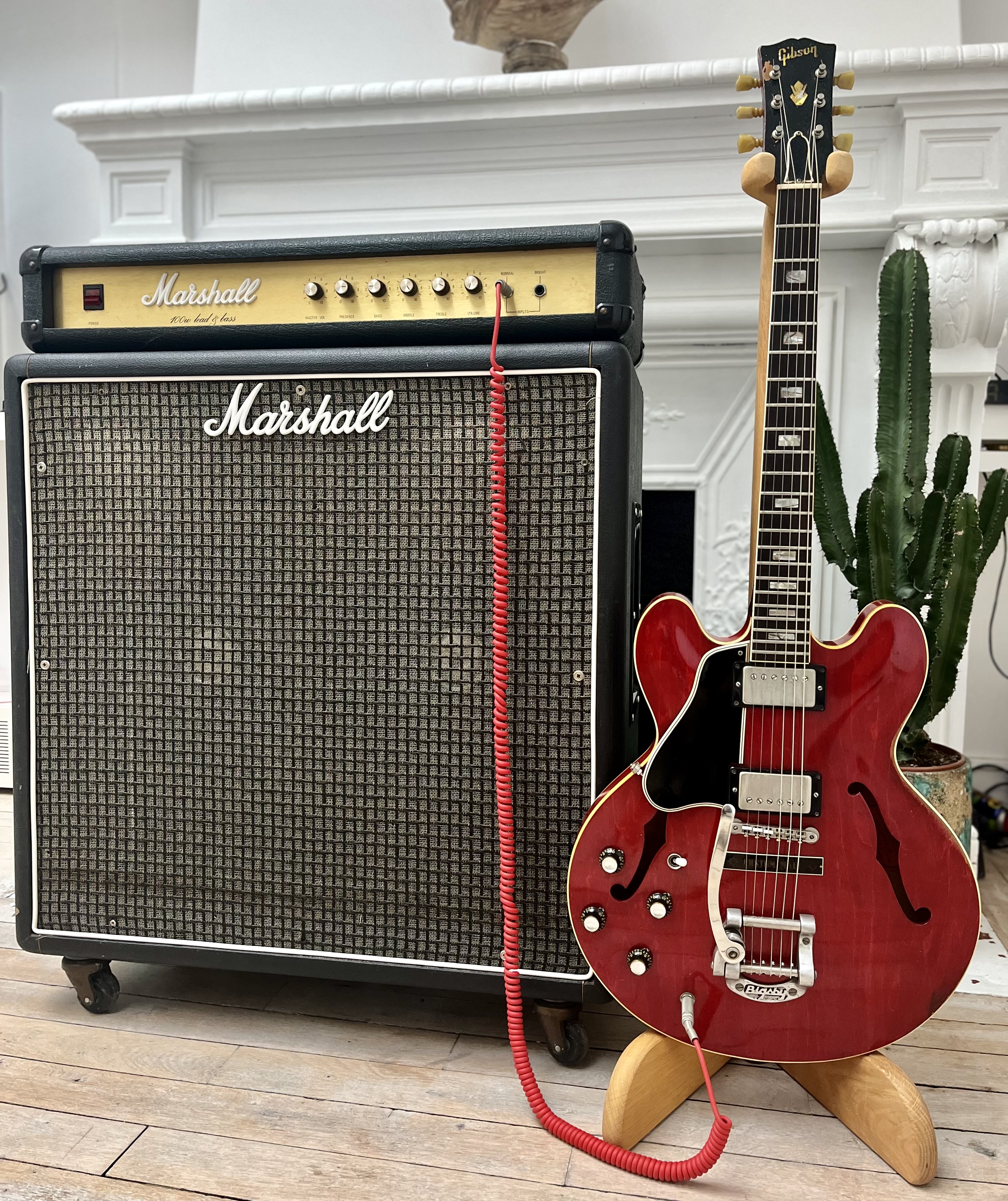 1975 Marshall 2064B w/ Original Celestion speakers 2x12 Rare Vintage