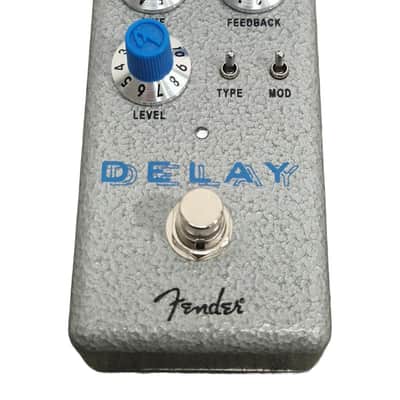 Fender Hammertone Delay Effects Pedal - Grey - Delay Pedal - Excellent image 1