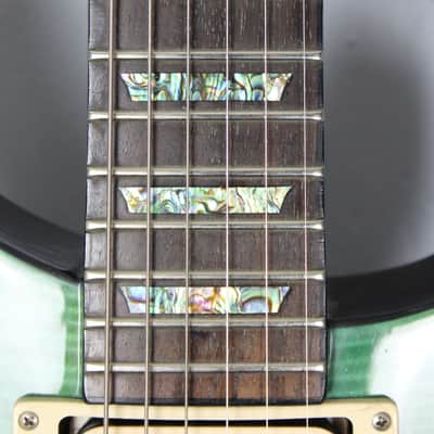 2013 Epiphone Tak Matsumoto DC Custom - (formerly) Aqua Blue image 4