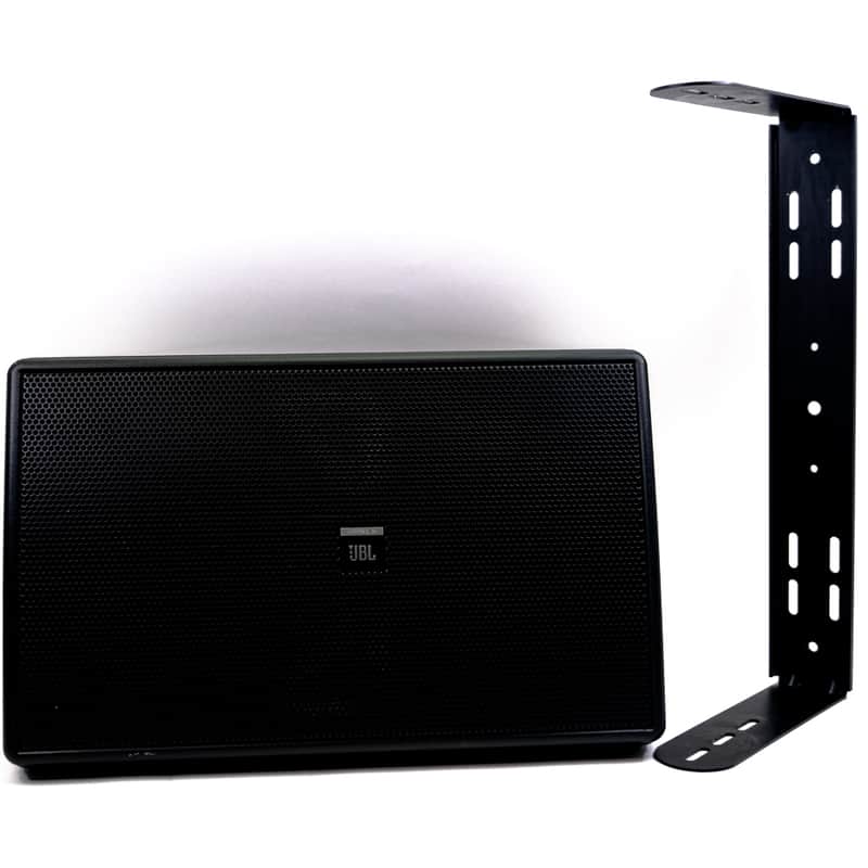 JBL Control 30 – 250W 10" Indoor/Outdoor Speaker with Mounting Bracket – Black image 1