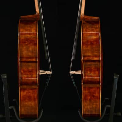 Nicely Hand Made 4/4 Cello European Wood Loud&Rich Tone No.W-025 image 5