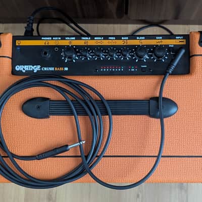 Orange Crush Bass 50 50-Watt 1x12" Bass Combo 2016 - Present - Orange image 3