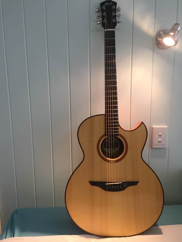 Brook Tavy 2015 Alpine spruce & English Yew acoustic guitar image 1