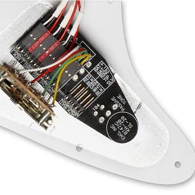 EMG SL20 Steve Lukather Signature Pre-wired H-S-S Pickguard~Black Pearl~USA~Brand New image 4