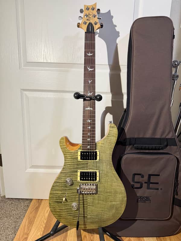 24% Off PRS SE Custom 24 Lefty - Trampas Green Deal!