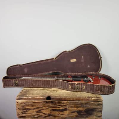 Vintage 1960 Gibson Les Paul Junior Double Cutaway - All Original - Very Clean - No Mods/No Breaks - Cherry image 22