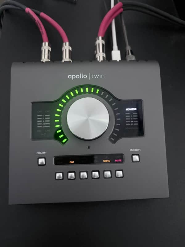 Universal Audio Apollo Twin DUO MKII Heritage Edition Thunderbolt 2 Audio Interface 2020 - Present - Gray image 1