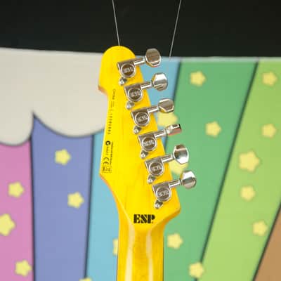 Used ESP LTD ST-203 Electric Guitar, Rosewood Fretboard, Distressed 3-Tone Sunburst image 7