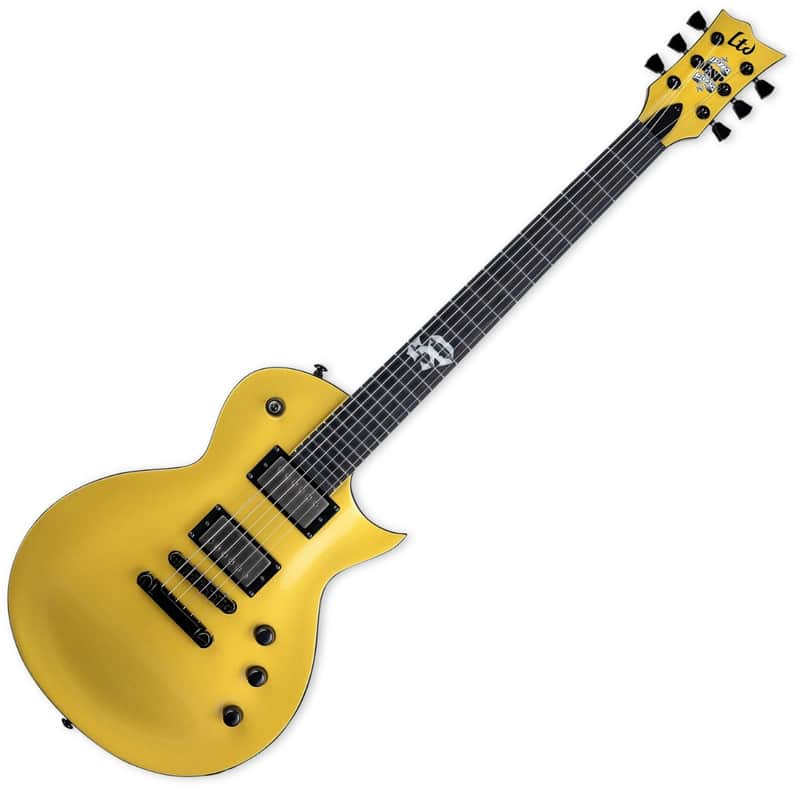 ESP LTD EC-2025 50th Anniversary Guitar Metallic Gold B-Stock image 1