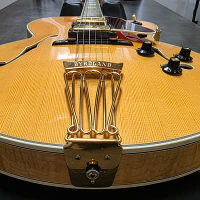1974 Gibson Byrdland N 1 of 6 Venetian Thinline Archtop Hollowbody Natural 70s American Vintage 1970's Custom Order Jazz Guitar Kalamazoo USA image 14