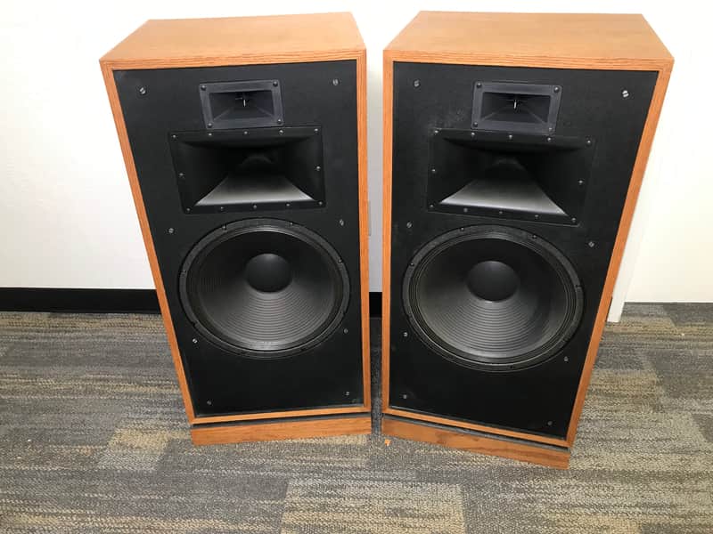 Klipsch Chorus II Speakers Pair Oiled Oak image 1
