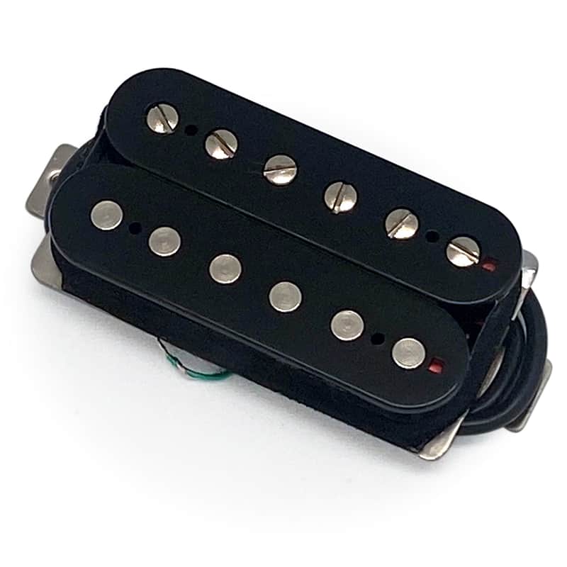 Habanero Pickups by Grover Jackson Poblano PAF Humbucker Neck Pickup - Black image 1