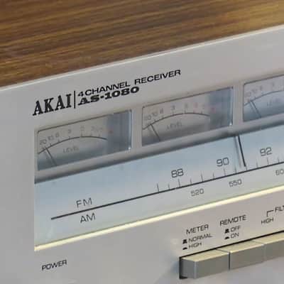 RARE 1976 AKAI AS-1080 High-End Vintage Receiver *PROF RESTORED* 160 Watts RMS image 9