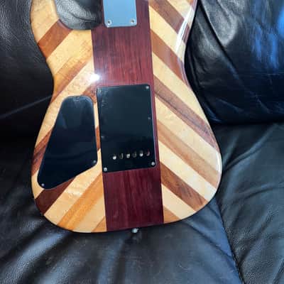 Charvel Pre-production 1-Of-A-Kind EVH story Stratocaster Late 70’s Butcher Block Wood image 6