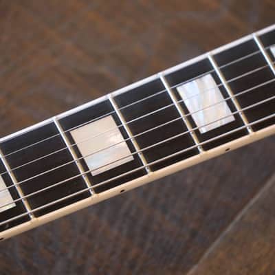 2009 Jackson Custom Shop LTD Randy Rhoads Concorde Tribute White w/ Black Pinstripes Relic +COA OHSC image 13