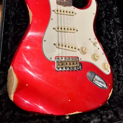 Fender Custom Shop '62 Stratocaster Limited Edition Candy Apple Red image 3