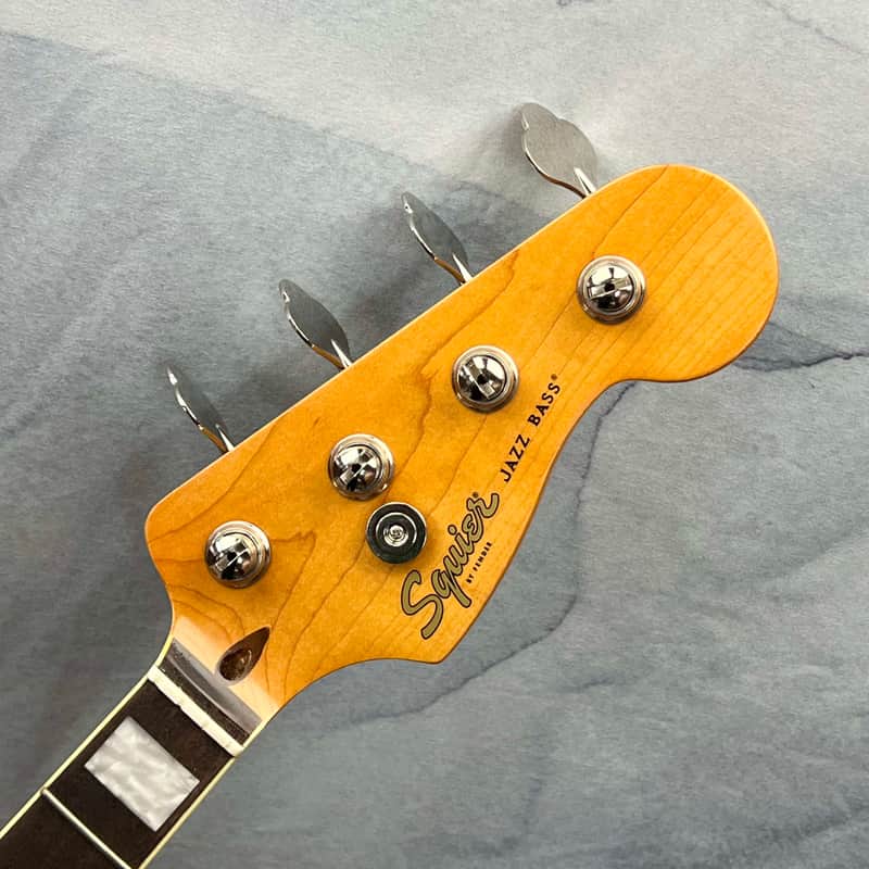 Squier Classic Vibe Late 60s Loaded Jazz Bass Neck with Bound Laurel Fingerboard, Block Inlays image 1