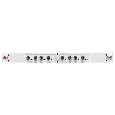 dbx 223xs Stereo 2-Way/Mono 3-Way Crossover with XLR Connectors image 1
