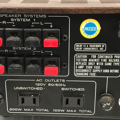 Vintage Marantz 2285 Stereo Receiver Amplifier Audiophile Stereophonic image 8