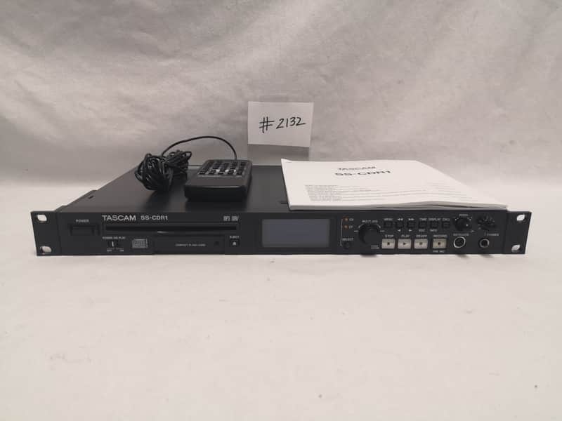 Tascam SS-CDR1 Rack Mount Compact Flash/CD Recorder #2132 Good Used Working Condition image 1