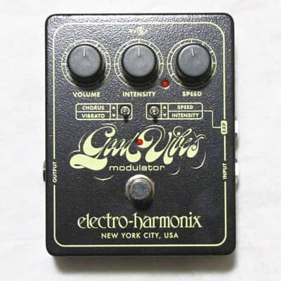Used Electro-Harmonix EHX Good Vibes Analog Modulator Guitar Effect Pedal!