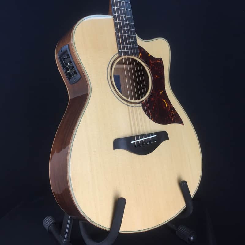 Yamaha AC3M Concert Acoustic/Electric Guitar Natural image 2