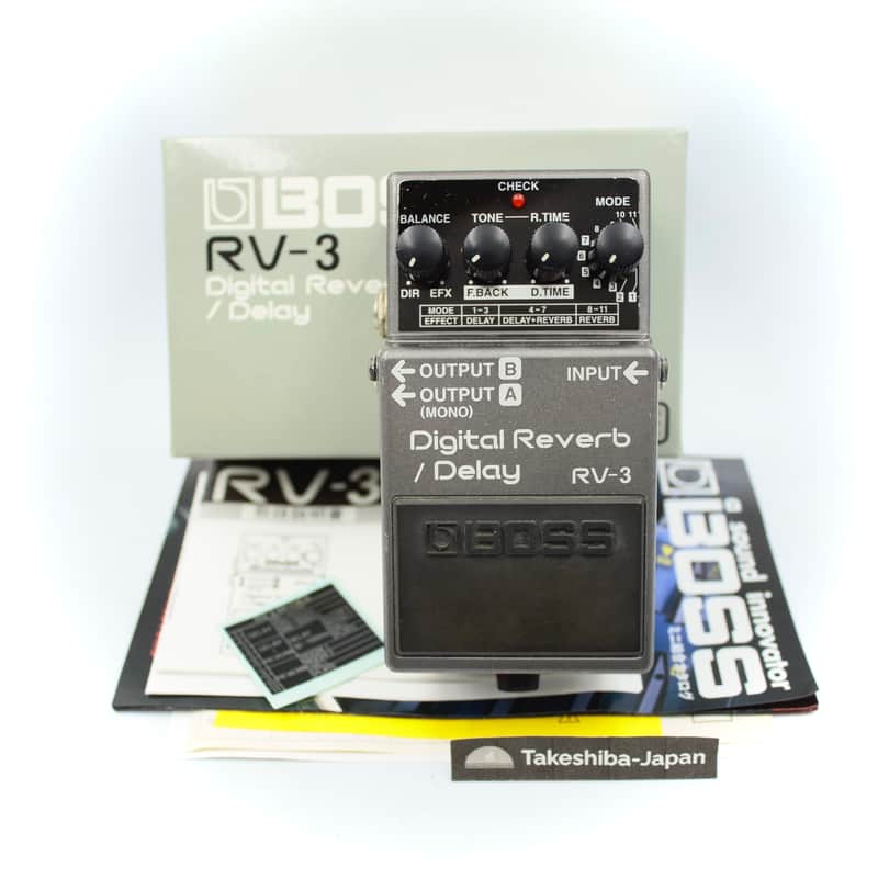 Boss RV-3 Digital Reverb/Delay | Reverb