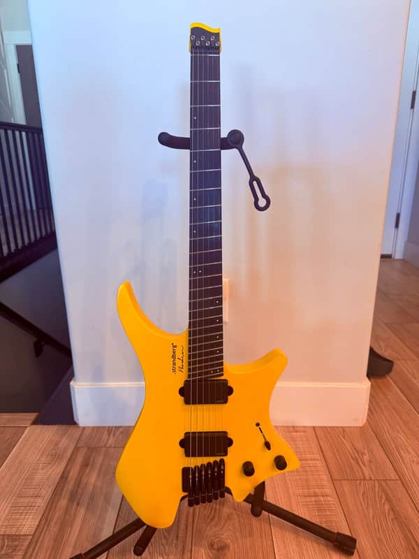 Strandberg Guitars Yellow Pearl Boden Metal NT Neck-Thru image 1