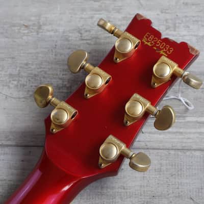 1982 Ibanez Japan AR100 Artist Double Cutaway (Fire Red) image 16